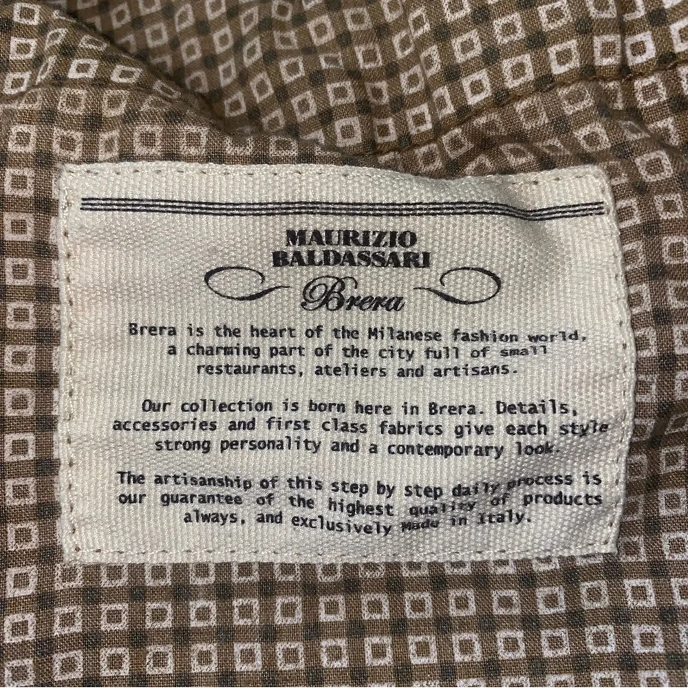Maurizio Baldassari Cotton Trousers, 34x32
